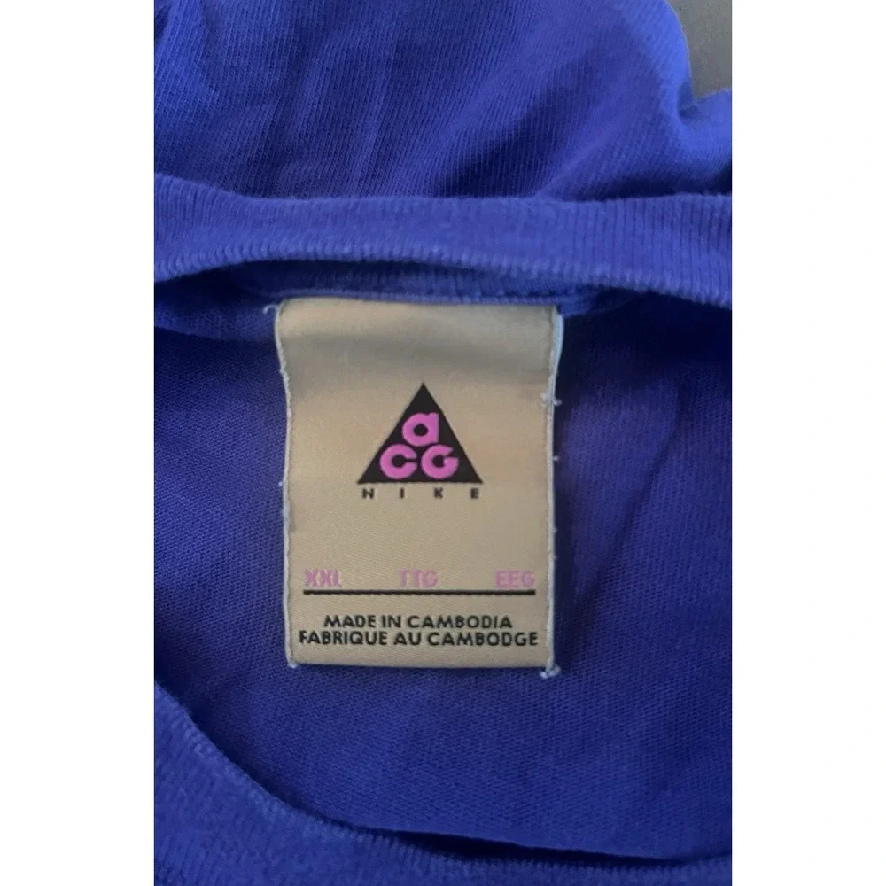 ACG Nike Men's Purple Tshirt XXL‎